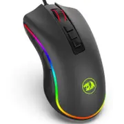 Redragon M711 COBRA Gaming Mouse with 16.8 Million RGB Color Backlit, 10,000 DPI Adjustable, Comfortable Grip, 7 Programmable Buttons