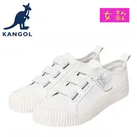 在飛比找蝦皮商城優惠-KANGOL 英國袋鼠 英式休閒百搭魔鬼氈/帆布鞋 餅乾鞋 