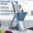 4 In 1 Vegetable Fruit Cutter Chopper Food Onion Veggie Dicer Slicer Kitchen