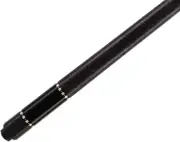 McDermott Lucky L12 Maple/Index Rings/Irish Linen Wrap Pool/Billiard Cue - Black