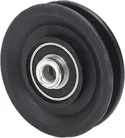 RNXRZANK Nylon Bearing Pulley Wheel 3.5inch Replace for Garage Door Pulley System