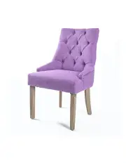 [La Bella] French Provincial Dining Chair in Violet