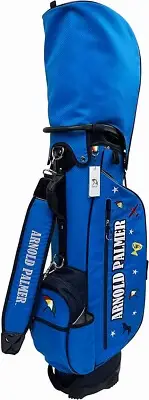 ARNOLD PALMER Golf Men's Stand Caddy Bag 9 x 46 inch 2.5kg Blue APCB-27S