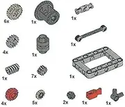 LEGO Technic Gears and Transmission Parts Pack