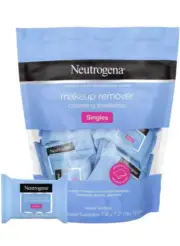 New Neutrogena Makeup Remover Facial Cleansing Towelette Singles - 20 Counts