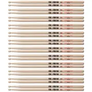 12 Pairs Vic Firth CM Wood Tip Hickory American Classic Metal Drumsticks Brick
