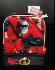 NWT DISNEY PIXAR INCREDIBLES 2 INSULATED LUNCH BAG LUNCH BOX