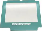 Replacement Glass Screen Lens Cover Protector Glass Mirror for Gameboy Advance SP GBA SP Lake Blue