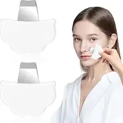 Pack of 2 Blackhead Scrapers, Pore Cleaner, Facial Blackhead Remover, Facial Skin Blackhead Spatula Remover, Shovel Pimple Pores Nose Deep Cleaning Tool for Women Men Blackhead Removal