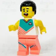 LEGO® City Fitness Instructor Minifigure Male White Shirt Town 60365 cty1620