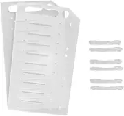 PartyKindom 1set Multi-Layer Hard Drive Rack for Hard Disks Transparent Storage Chassis Easy Installation for Desktop Computers Layers