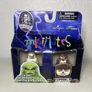 Universal Monsters 2 MiniMates Glow Creature From Black Lagoon & Wolf Man Vinyl
