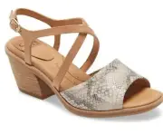 Sofft Women's Piara Sandal Comfort Heel Nude Rosewater Ankle Strap Size 8.5 M
