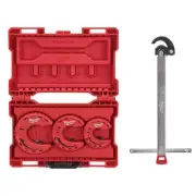Milwaukee Ratchet-Ready Handle Close Quarters Tubing Cutter Set w/ Basin Wrench