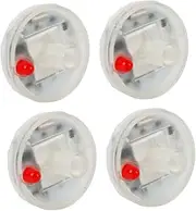 4pcs Car Solar Wheel Light Motorcycle Decorative Tire Light Strobe Lamp Waterproof Wheel Led