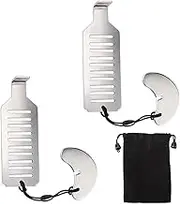 Aufondof 2 Pack Portable Door Lock Door Security Devices Pocket Self Defensey Tools for Travelers Metal Door Safety Locks from Inside Home Bedroom Apartment Security Travel Gifts Essentials