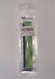 Mioqer 2pc Braided Solo Loop Band Strap For Apple Watch Series SE 7,6,5,4,3,2,1