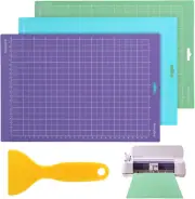 3PCS Cutting Mats for Cri-Cut Joy Xtra,13.98X9.45Inch Standard Grip Machine Mat,