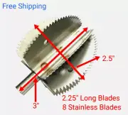 COCONUT SCRAPER GRATER HEAD Blades Stainless Steel Blades B5 GLS Ceylon