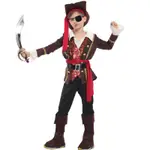 新年萬聖節兒童服裝男孩海盜船長傑克麻雀服裝帽子加勒比海盜兒童角色扮演嘉年華