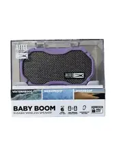 ⚡⚡⚡ Altec Lansing Baby Boom Rugged Bluetooth Speaker - Purple NEW SEALED ⚡⚡⚡