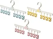 WATIIFUFU Adorable Cloud Sock Drying Rack Windproof Hanger Space-Saving Hanger Clips for Baby's Nursery