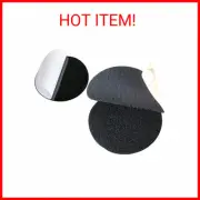 Bigger Round Size Self Adhesive 6 Pack 4 inch Hook Loop Tape Dots with Super Sti
