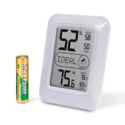 Indoor Digital Thermometer & Hygrometer with Temperature and Humidity Gauge a...