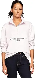 [Tommy Hilfiger] Women's ESS Corp Logo 1/2 Sweaters
