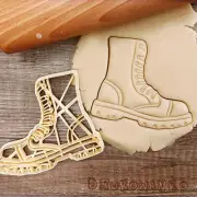Combat Army Soldier Boots Army Cookie Cutter Pastry Fondant Dough Biscuit