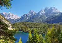 在飛比找Yahoo!奇摩拍賣優惠-歐洲進口拼圖 CAS 風景 奧地利 阿爾卑斯山湖 3000片