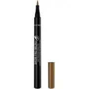 Rimmel London Brow Pro Micro 24HR Precision-Stroke Pen, Microfilling Felt Tip, B