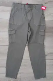 SPANX Stretch Twill Ankle Cargo Pants Desert Dune Brown Plus Size 2X NWT