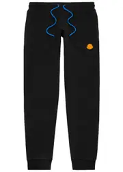 Moncler Logo Cotton Sweatpants - Black - M M