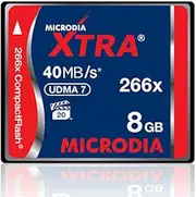 MICRODIA Xtra CF Card 8GB UDMA-7 233X VPG 20 35MB/S 25208