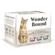 Amazon Brand - Wet Cat Food, Pate, No Added Grain, Variety Pack (Cod, Sole & ...
