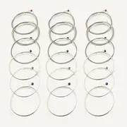 GZYUJIEMEDIA (3 SetS) 6 Pieces Electric Guitar Strings Set, (String Gauge 09-46), Nickel Plated Steel Strings, For 6 String Guitars, Ideal for Beginners and Performers