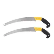 2x Gardenmaster 32.5cm Curved Pruning Saw Stems/Branches Garden w/ Soft Handle