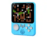 3.5 inch mini retro handheld game console 666 in 1 retro nostalgic handheld game console for students single player retro handheld game console (blue)