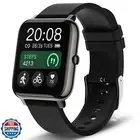 Popglory Smart Watch, Smartwatch with Blood Pressure, Blood Oxygen Monitor, F