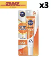 NIVEA SUN Extra Protect C&E Vitamin Suncare SPF50 PA+++ 30ml - Pack of 3