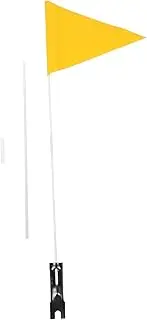 TOGEVAL Enhanced Visibility Boys and Girls Bike Flag Adjustable Fiberglass Pole Polyester Boy Girl Safety Riding Aid