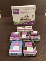 Original Sculpey White, Polymer clay, Oven Bake 1.75 lb With Extras
