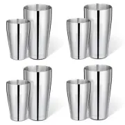 Professional Boston Shaker Set - 8 Pcs Stainless Steel Bartender Kit with 18o...