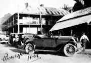 Woods Point Victoria 1931 - The Woods Point Hotel is in the backgr- Old Photo