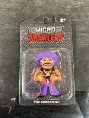 THE GODFATHER CHASE Micro Brawler Pro Wrestling Crate January 2025 WWE FT7