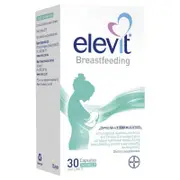 Elevit Breastfeeding Multivitamin Capsules - 30 Count with Omega-3 & DHA