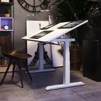 在飛比找蝦皮商城精選優惠-免運 電腦桌 電競桌 辦公桌 家用 電動升降桌 自動升降桌 