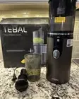 TEBAL Cold Press Juicer, 350w Slow Juicers 6.2" 80oz Feed Chute, Masticating