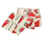 Watermelon Tablecloths Linen Square 180cm Length Romantic Table Decorative .
